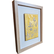 Load image into Gallery viewer, tableau jaune et gris - Collection les  Végétales colorées
