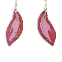 Charger l&#39;image dans la galerie, Bijoux Fleurs - Boucles d&#39;Oreilles - Émaux de joaillerie - Apprêts en Agent 925 - Duos de couleurs
